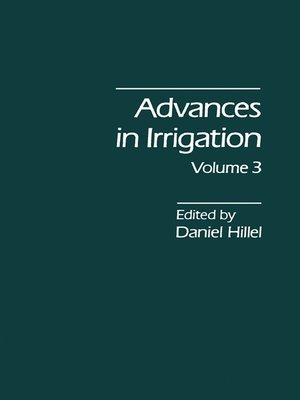 cover image of Advances in Irrigation, Volume 3